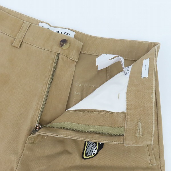 実際に弊社で買取させて頂いたLOEWE/ロエベ ワッペン ハーフパンツ H2162930BE/30の画像 3枚目