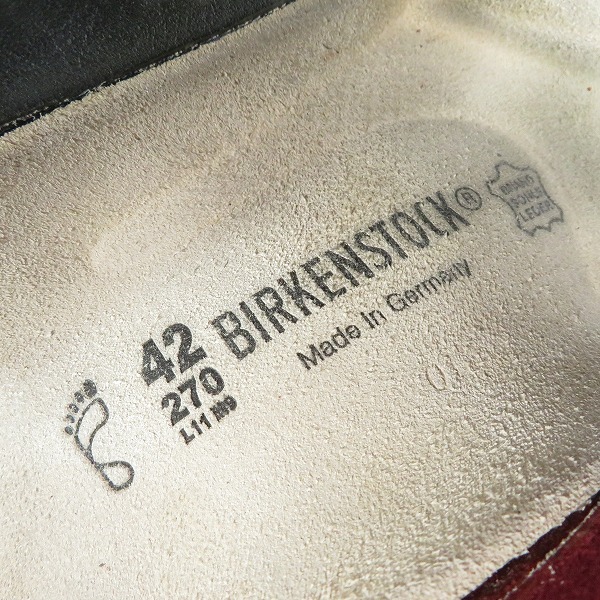 実際に弊社で買取させて頂いた【観賞用】BIRKEN STOCK/ビルケンシュトック ZURICH/チューリッヒ サンダル/27の画像 5枚目