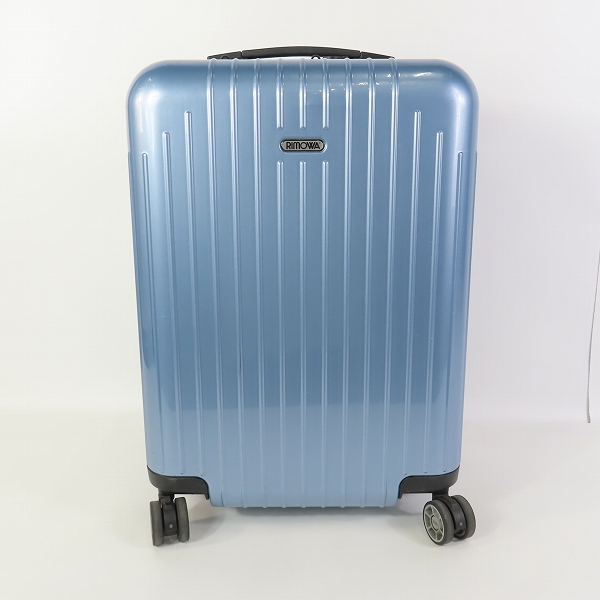 実際に弊社で買取させて頂いたRIMOWA/リモワ SALSA AIR/サルサエアー 4輪マルチホイール キャリーケース アイスブルー 820.53/38L