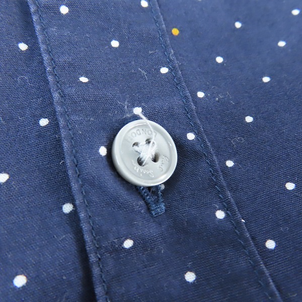 実際に弊社で買取させて頂いたPaul Smith/ポールスミス ドット柄 長袖シャツ pl-cr-70046/Mの画像 4枚目