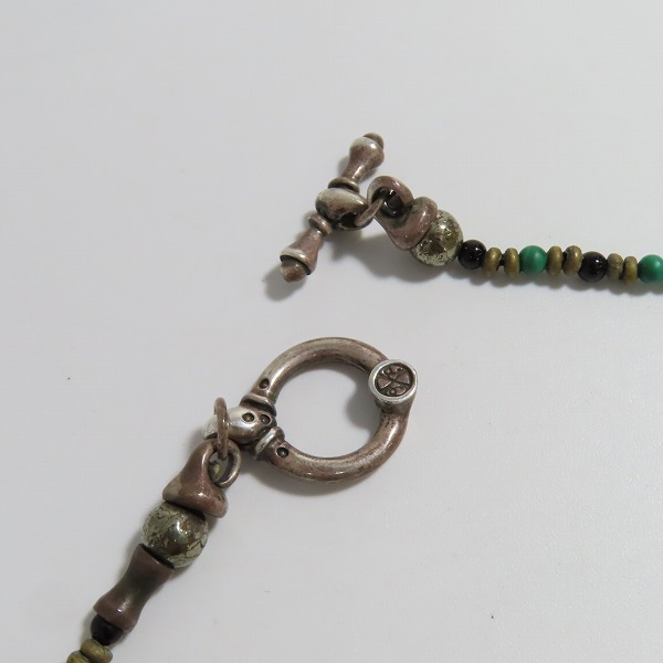 実際に弊社で買取させて頂いたdeaf breed/デフブリード ネックレス ストーンの画像 3枚目