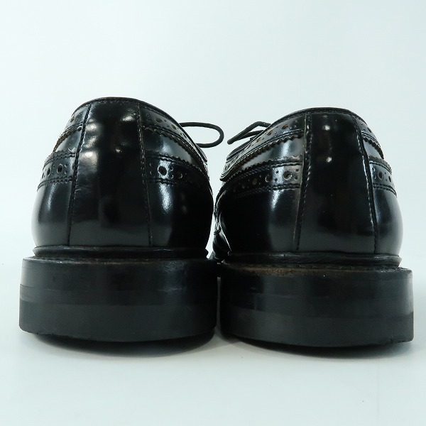 実際に弊社で買取させて頂いたREGAL/リーガル ウイングチップ レザー シューズ ブラック 2589/27の画像 1枚目