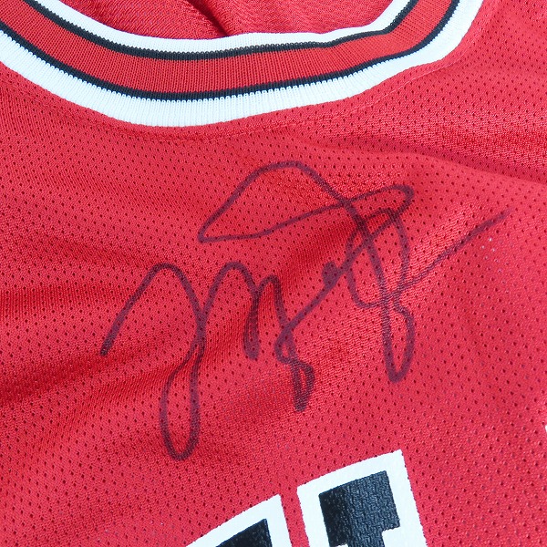 実際に弊社で買取させて頂いたChampion/チャンピオン NBA シカゴブルズ #23 マイケル ジョーダン アウェイ ユニフォーム/48の画像 7枚目