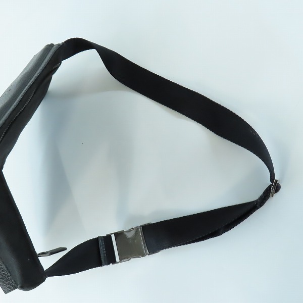 実際に弊社で買取させて頂いたGUCCI/グッチ GG柄 キャンバス/レザー ウエストポーチ/ボディバッグ 28566の画像 6枚目