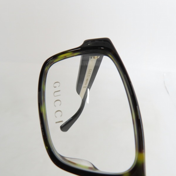 実際に弊社で買取させて頂いた(1)GUCCI/グッチ メガネフレーム アイウェア GG0344OA-002の画像 7枚目