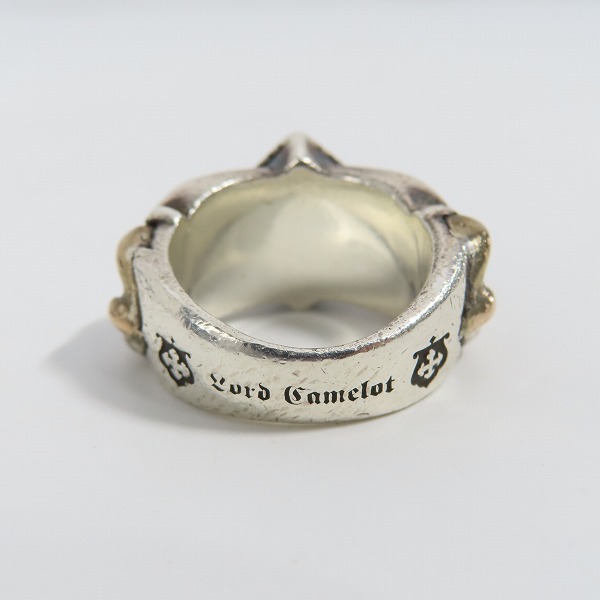 実際に弊社で買取させて頂いたLord Camelot/ロードキャメロット リリー/フレア デザイン リング 14-15.5号の画像 4枚目