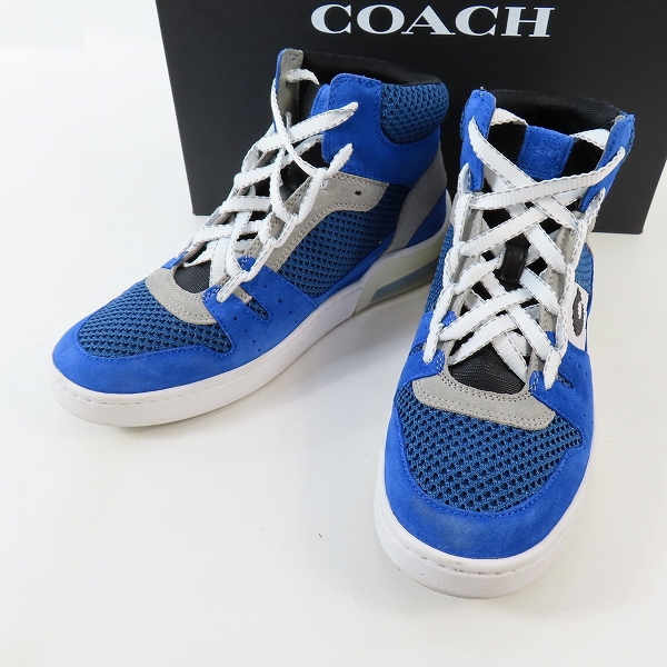 実際に弊社で買取させて頂いたCOACH/コーチ ハイカット スニーカー/シューズ C7087/10D