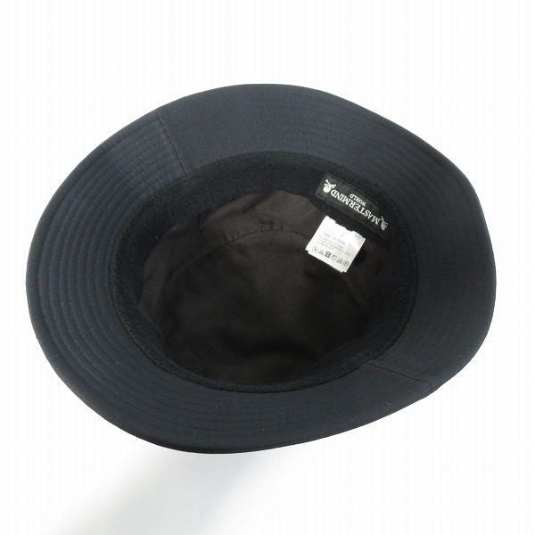 実際に弊社で買取させて頂いたMASTERMIND WORLD/マスターマインド ワールド ロゴ/スカル刺繍 バケットハット MW21S06-HA001/Mの画像 4枚目