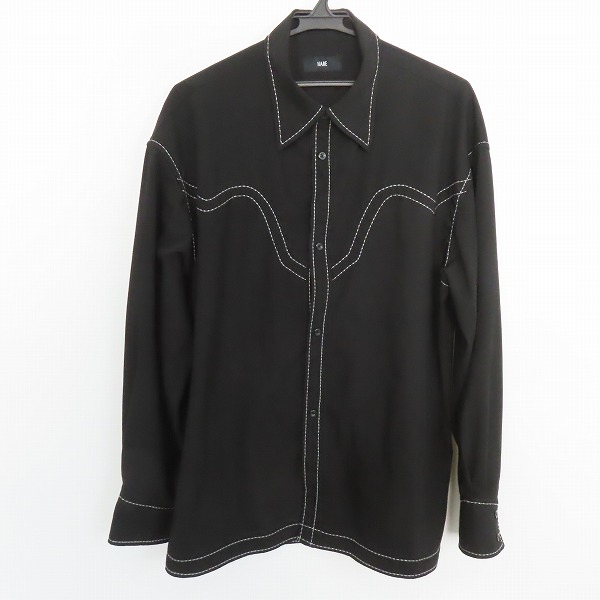 実際に弊社で買取させて頂いたHARE/ハレ ステッチデザイン 長袖シャツ HA020062TO/
