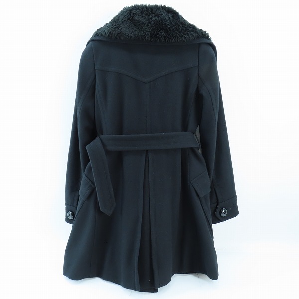 実際に弊社で買取させて頂いたBURBERRY BLUE LABEL/バーバリーブルーレーベル スタンドカラー ウールコート FNF08-813-09/36の画像 1枚目