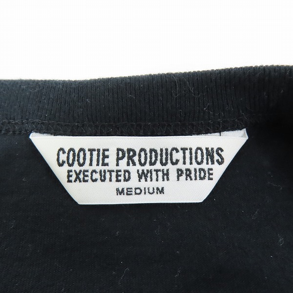 実際に弊社で買取させて頂いたCOOTIE/クーティー 背面 蛇/スネーク プリント ロングスリーブ カットソー Tシャツ/Mの画像 2枚目