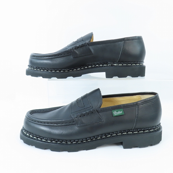 実際に弊社で買取させて頂いたParaboot/パラブーツ REIMS/ランス ブラック 96677/8の画像 3枚目