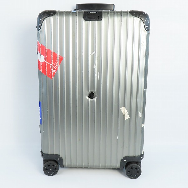 実際に弊社で買取させて頂いたRIMOWA×MONCLER/リモワ×モンクレール トパーズ オリジナル キャビン キャリーケース 923.90