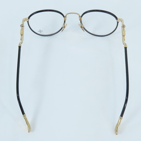 実際に弊社で買取させて頂いたCHROME HEARTS/クロムハーツ FIRKIN 眼鏡/メガネフレーム/アイウェア の画像 2枚目