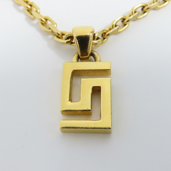 実際に弊社で買取させて頂いたVERSACE/ヴェルサーチ グレカ ネックレス DG17334Sの画像 1枚目