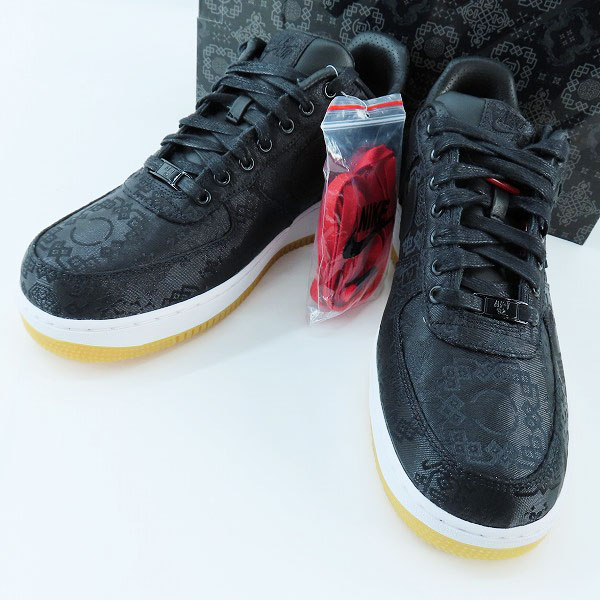実際に弊社で買取させて頂いたNIKE×CLOT×FRAGMENT DESIGN/ナイキ×クロット×フラグメント デザイン AIR FORCE 1 '07 CZ3986-001/27.5