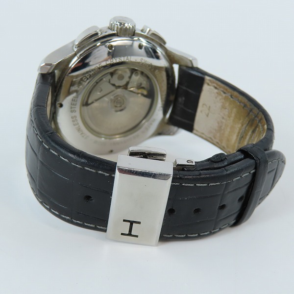 実際に弊社で買取させて頂いたHAMILTON/ハミルトン ジャズマスタークロノグラフ 自動巻き 腕時計/H326160の画像 2枚目