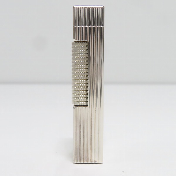 実際に弊社で買取させて頂いたDunhill/ダンヒル ガスライター サイドローラー ストライプ柄の画像 4枚目