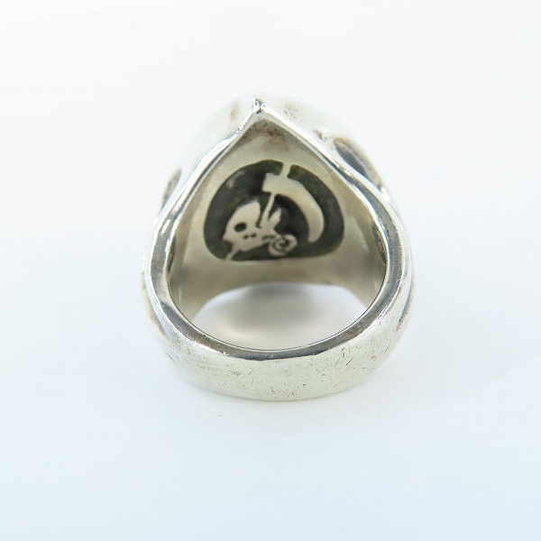 実際に弊社で買取させて頂いたBizarre/ビザール スカル/リーパー リング 11.5-12号の画像 3枚目