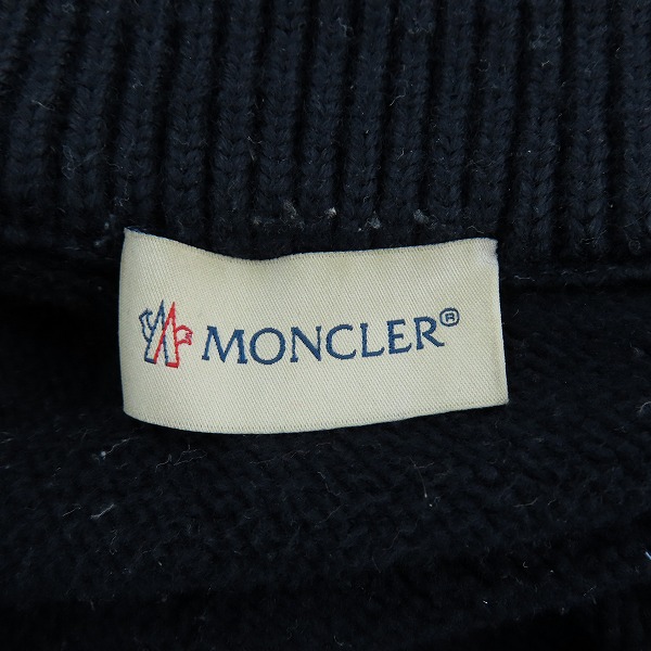 実際に弊社で買取させて頂いた【JPタグ】MONCLER/モンクレール MAGLIA CARDIGAN ハイネック ニット/ダウン切替 ジャケット D20918421600 80967/Mの画像 2枚目