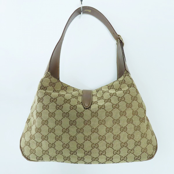 実際に弊社で買取させて頂いたGUCCI/グッチ GGキャンバス ニュージャッキー ショルダーバッグ 137335の画像 1枚目