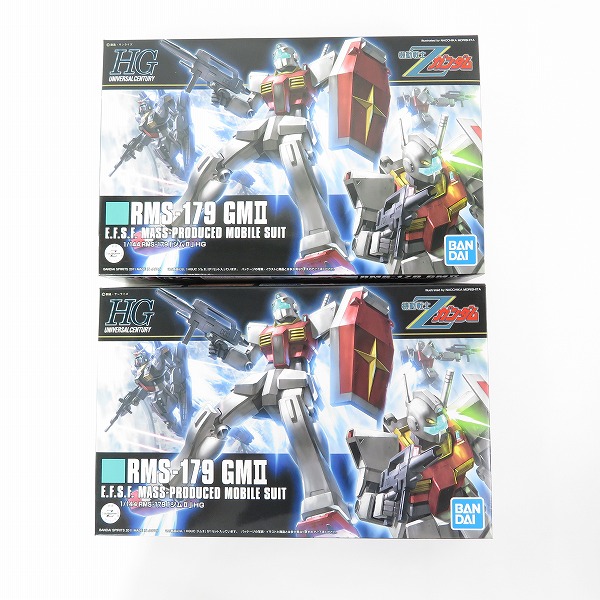 実際に弊社で買取させて頂いた【未組立】BANDAI/バンダイ HG 1/144 機動戦士Zガンダム RMS-179 ジムII 2点セット/ガンプラ