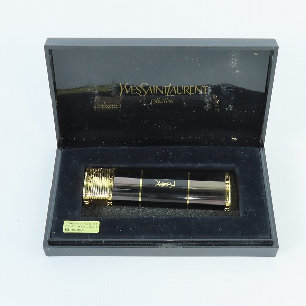 実際に弊社で買取させて頂いたYves Saint Laurent/イブサンローラン YSL ガスライター ロゴモチーフの画像 7枚目