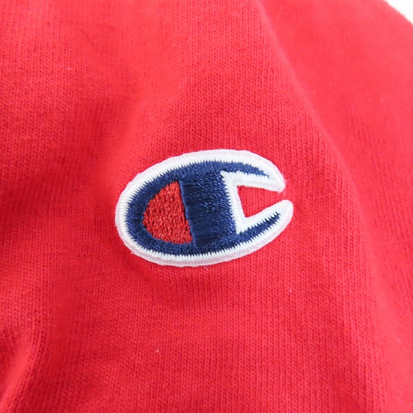 実際に弊社で買取させて頂いたChampion×PYREX VISION/チャンピオン×パイレックス プリント Tシャツ レッド /Lの画像 6枚目