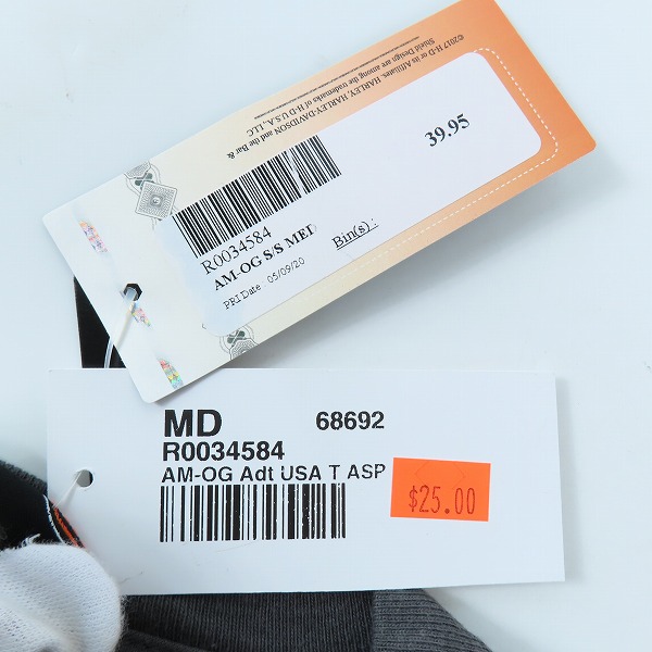 実際に弊社で買取させて頂いた【未使用】HARLEY-DAVIDSON/ハーレーダビッドソン アメリカンオリジナル Tシャツ/Mの画像 6枚目