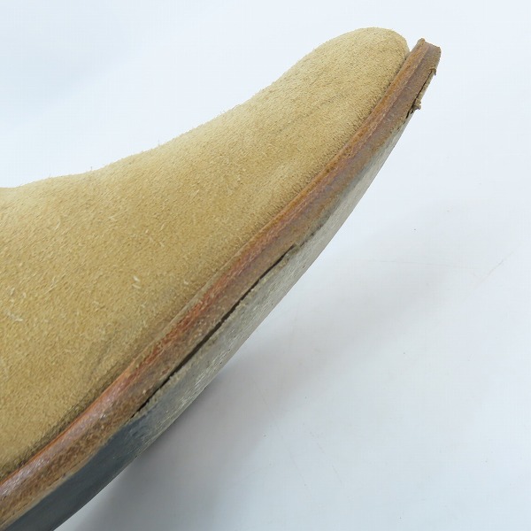実際に弊社で買取させて頂いたTRICKER'S/トリッカーズ レザー ジョージ/チャッカブーツ スエード M7052/7.5の画像 7枚目