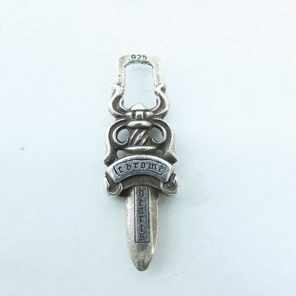 実際に弊社で買取させて頂いたCHROME HEARTS/クロムハーツ ダガーチャームの画像 4枚目