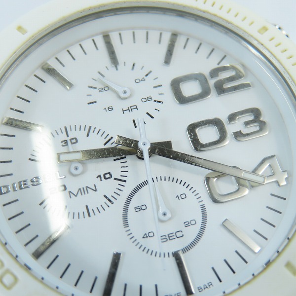 実際に弊社で買取させて頂いたDIESEL/ディーゼル 腕時計 TIMEFRAMES DZ-5306【動作未確認】の画像 8枚目