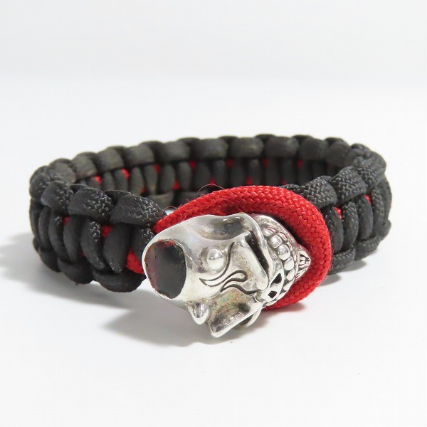 実際に弊社で買取させて頂いたSTARLINGEAR/スターリンギア デビルパンチャースカル ブラザーフッド ブレスレットの画像 1枚目