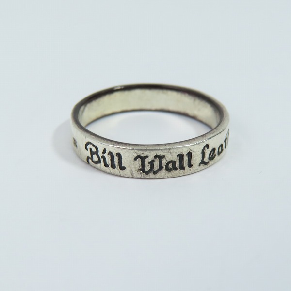 実際に弊社で買取させて頂いた【ギャラ付】BILL WALL LEATHER/BWL/ビルウォールレザー 25TH ANNIVERSARY BAND/25周年リング R404 21.5号の画像 1枚目