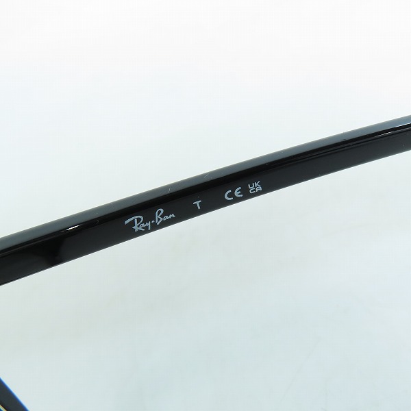 実際に弊社で買取させて頂いたRay-Ban/レイバン 度入り メガネフレーム/アイウェア RB7185Fの画像 5枚目