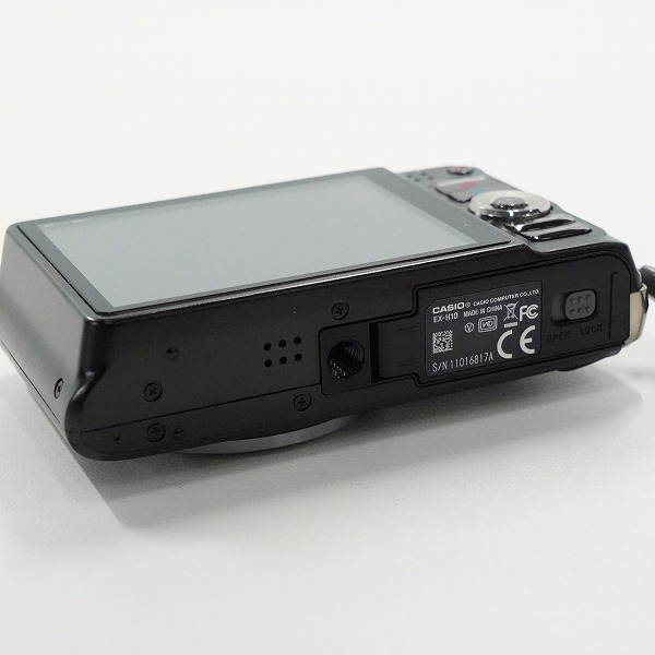 実際に弊社で買取させて頂いたCASIO/カシオ EXILIM EX-H10 エクシリム コンパクトデジタルカメラ 簡易動作確認済みの画像 6枚目