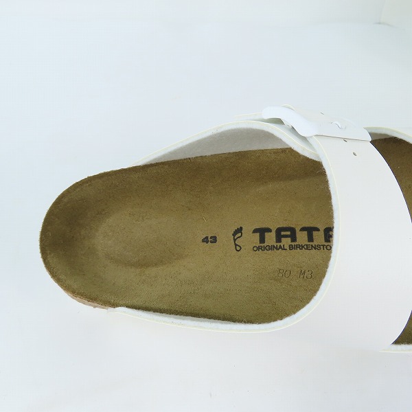 実際に弊社で買取させて頂いたTATAMI BIRKENSTOCK/タタミ ビルケンシュトック ELBE/エルベ サンダル 830441/43の画像 4枚目