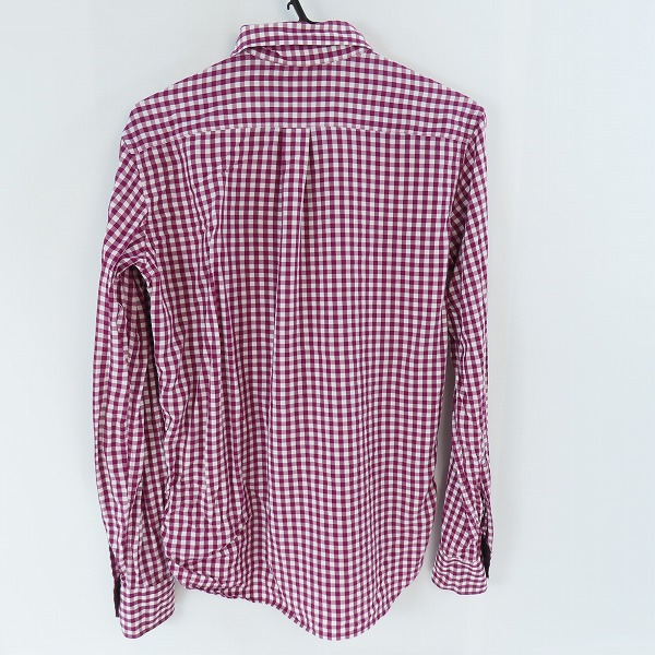 実際に弊社で買取させて頂いた【JPタグ】ETRO/エトロ BEN ETRO ESSERE ギンガムチェック柄シャツ 38の画像 1枚目