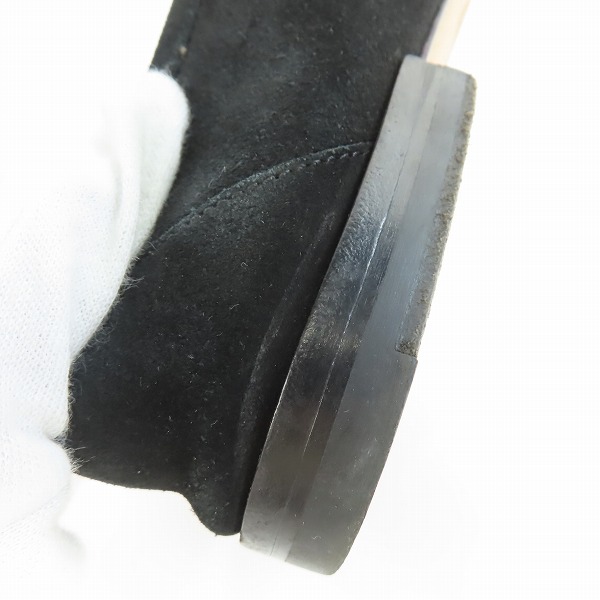 実際に弊社で買取させて頂いたGUCCI/グッチ スエード バンブー ホースビット ローファー 368435 6の画像 8枚目