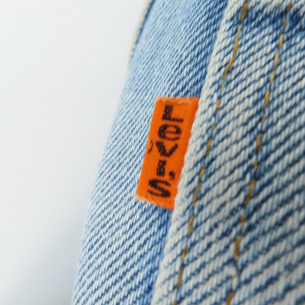 実際に弊社で買取させて頂いたLEVIS/リーバイス オレンジタブ 42TALON 刻印8 デニムパンツ 646-0917/30の画像 5枚目