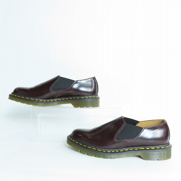 実際に弊社で買取させて頂いたDr.Martens×COMME des GARCONS/ドクターマーチン×コムデギャルソン EMILS サイドゴアシューズ 15170601/UK8の画像 3枚目