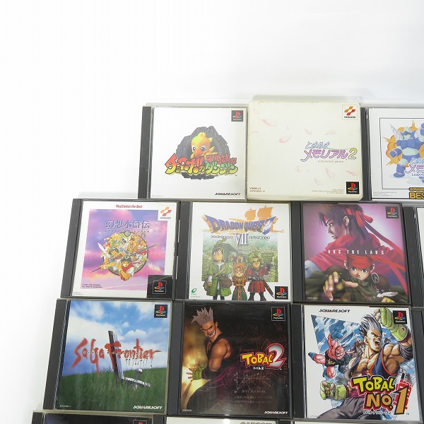 実際に弊社で買取させて頂いた【おまとめ】PlayStation/PS/プレイステーション 用 ソフト 幻想水滸伝/チョコボの不思議なダンジョン/ときめきメモリアル2 等の画像 1枚目