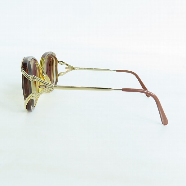 実際に弊社で買取させて頂いたChristian Dior/クリスチャンディオール 度入り サングラス/メガネフレーム 2643Aの画像 1枚目