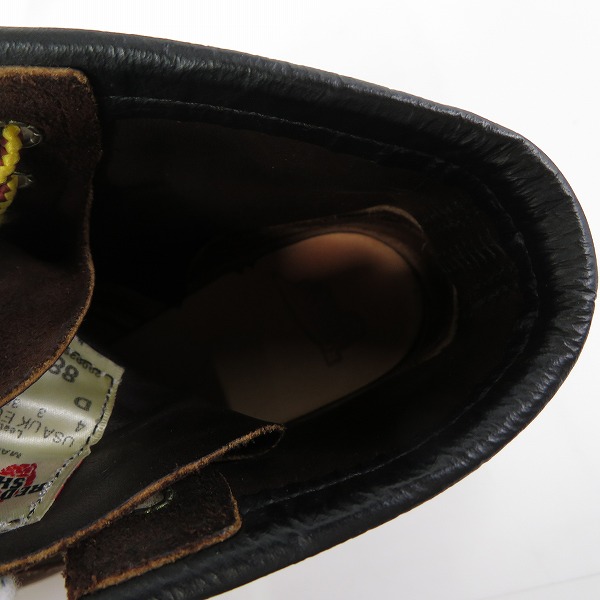 実際に弊社で買取させて頂いたRED WING/レッドウイング 8878 モックトゥーブーツ 4Dの画像 4枚目
