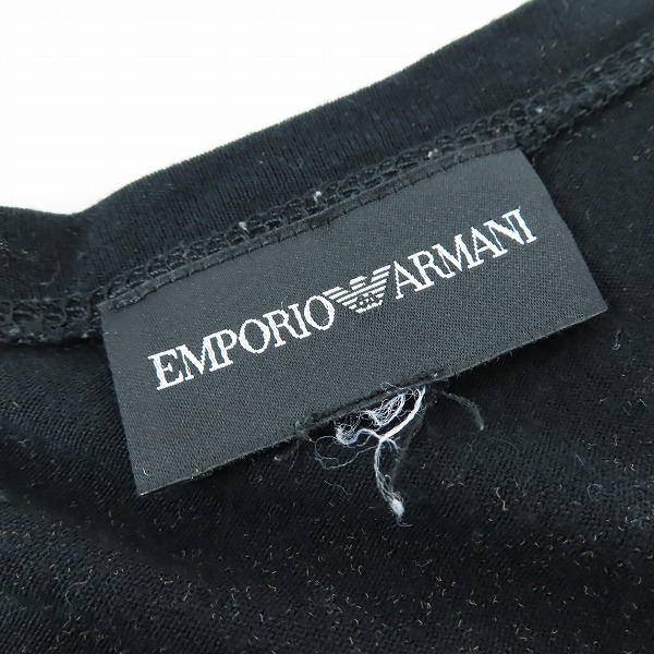 実際に弊社で買取させて頂いたEMPORIO ARMANI/エンポリオアルマーニ ロゴプリント レーヨン Tシャツ の画像 2枚目