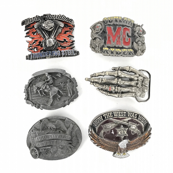 実際に弊社で買取させて頂いた【おまとめ】HARLEY DAVIDSON/ハーレーダビッドソン 他  バックル