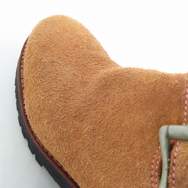 実際に弊社で買取させて頂いたBACKLASH/バックラッシュ スエード エンジニアブーツ/26の画像 7枚目