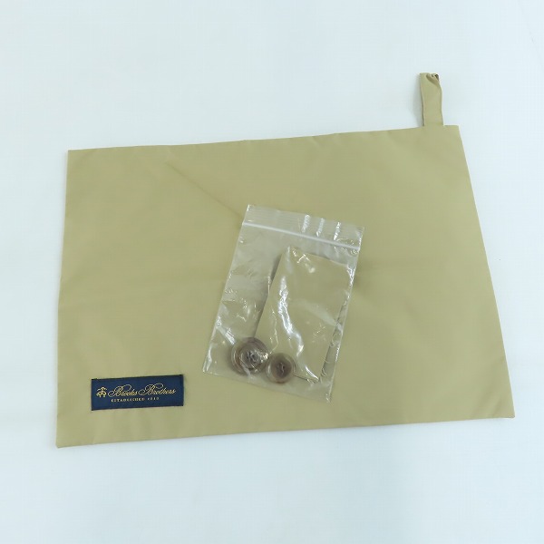 実際に弊社で買取させて頂いたBrooks Brothers/ブルックスブラザース ステンカラーコート Lの画像 8枚目