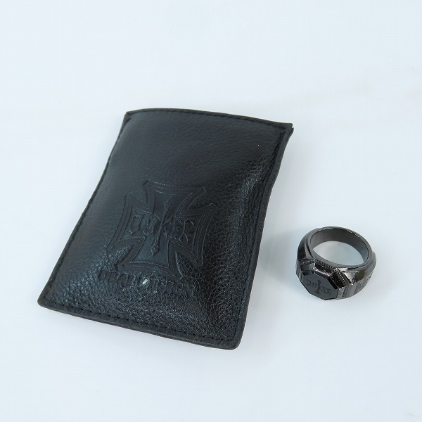 実際に弊社で買取させて頂いたDEAL DESIGN/ディールデザイン JOKER/ジョーカー リング 19号の画像 8枚目