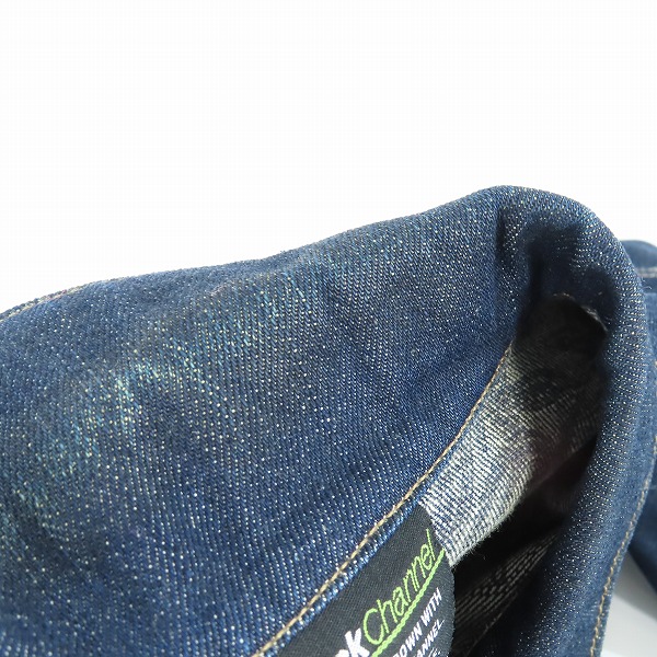 実際に弊社で買取させて頂いたBackChannel/バックチャンネル デニムジャケット Lの画像 5枚目